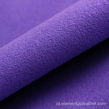 Kulit sintetis suede non woven microfiber